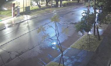 Lluvias en el departamento de Rosario Vera Peñaloza: variado registro de precipitaciones
