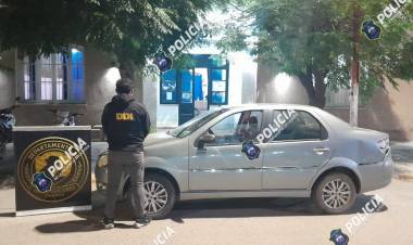Recuperan en Chepes un Fiat con pedido de secuestro por robo en Mendoza