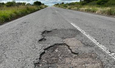 La Ruta 141, al borde del colapso: denuncian abandono nacional y riesgo extremo en el tramo hacia Chepes