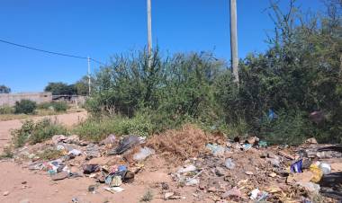 Denuncian acumulación de residuos en el sector sudeste de Chepes