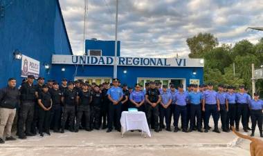 La División Prevención Urbana de Chepes celebró su 11° aniversario