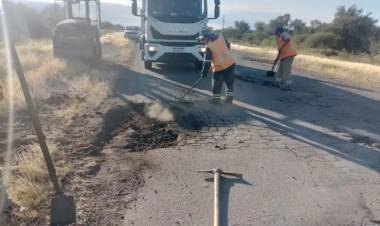 Alivio en la Ruta 141: comienzan las reparaciones que mejoran el acceso a Chepes