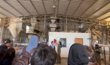 Estudiantes de la E.P.E.T. Nº1 de Chepes realizaron una visita técnica a Cerdos de los Llanos