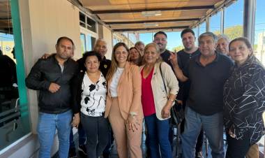 Silvia Flores refuerza su agenda territorial  junto a Tere Madera en Chepes 