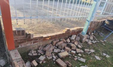 Preocupación en El Portezuelo: nuevo hecho de vandalismo en un jardín de infantes