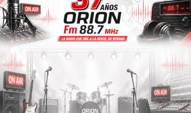 Buscan declarar de interés departamental el 37° aniversario de Orión FM en el Concejo Deliberante