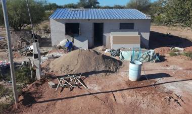 Avanza el sueño de la casa propia en Desiderio Tello con nuevas obras del Plan Angelelli