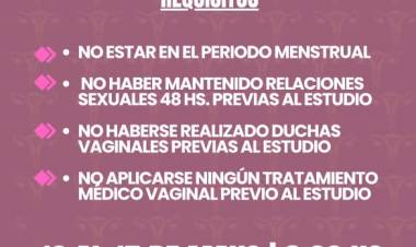 Continúa el operativo de Papanicolaou en la Secretaría de Salud