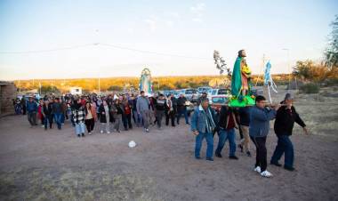 La intendenta acompañó las fiestas patronales en honor a San Isidro Labrador