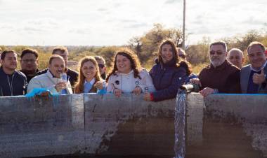 Inauguraron un nuevo acueducto en La Callana que beneficiará a familias e instituciones rurales