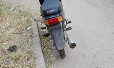Dos motociclistas fueron hospitalizados tras una colisión en Chepes