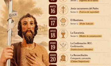 Comenzó la Novena en honor a San Juan Bautista, patrono de Chepes