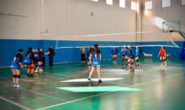 Exitosa jornada en la 3º fecha del torneo formativo de vóley