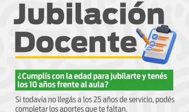 La Rioja implementó un plan para que docentes completen aportes y accedan a la jubilación