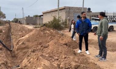 Avanza una importante obra de acueducto que beneficiará a familias del barrio Santo Domingo