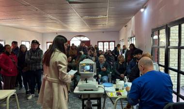 Chepes: más de 200 personas accedieron a controles oftalmológicos gratuitos
