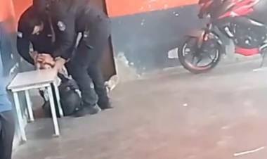 Chepes: Malestar de vecinos por un procedimiento policial en la terminal