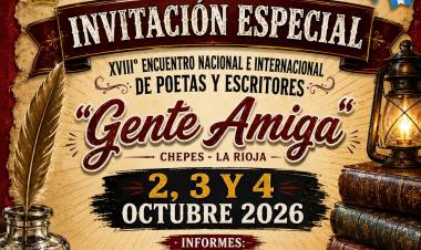 Chepes se prepara para el XVIII Encuentro “Gente Amiga”