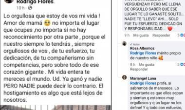 Una madre cuestionó el trato recibido por su hijo en la Escuela Normal de Chepes