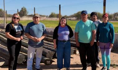 El Municipio acompaña las mejoras en el Club Rieles Argentinos