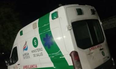 Chepes: otra ambulancia sufrió desperfectos mecánicos mientras trasladaba a un paciente a la Capital