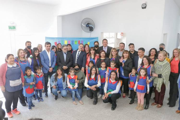El Gobierno Provincial fortalece la educación en la primera infancia con la inauguración de un nuevo Jardín en Olta.