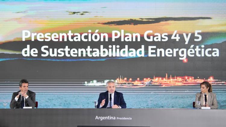 En un contexto global incierto, el Plan Gas garantizará abastecimiento y previsibilidad energética.