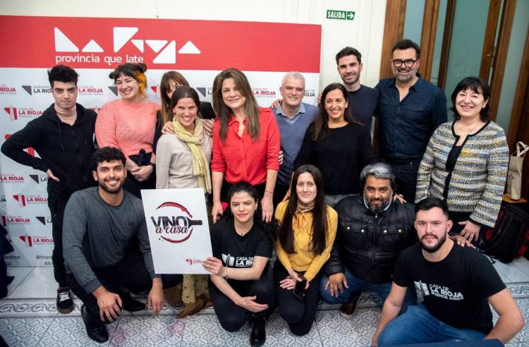 Se lanzó "Vino a Casa", el nuevo programa de la Casa de La Rioja en Buenos Aires.