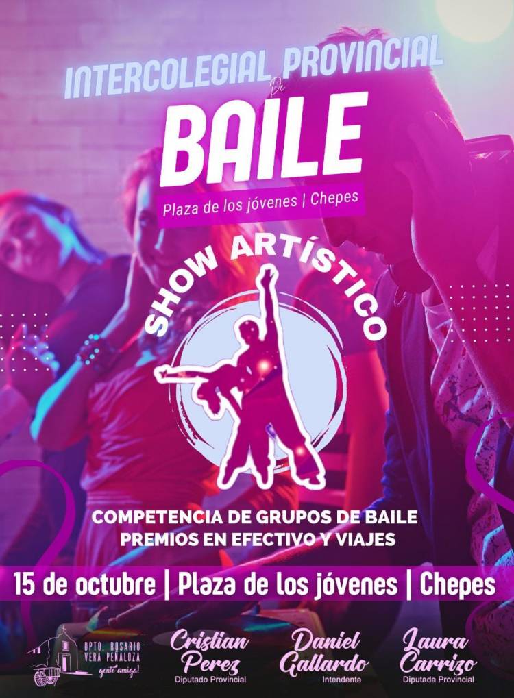 Chepes: 11° Edicion del Intercolegial Provincial de Baile.
