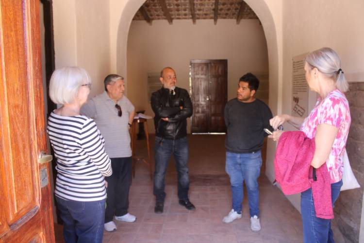 Villa Chepes: Museo de Los Caudillos recibio la visita de turistas internacionales.