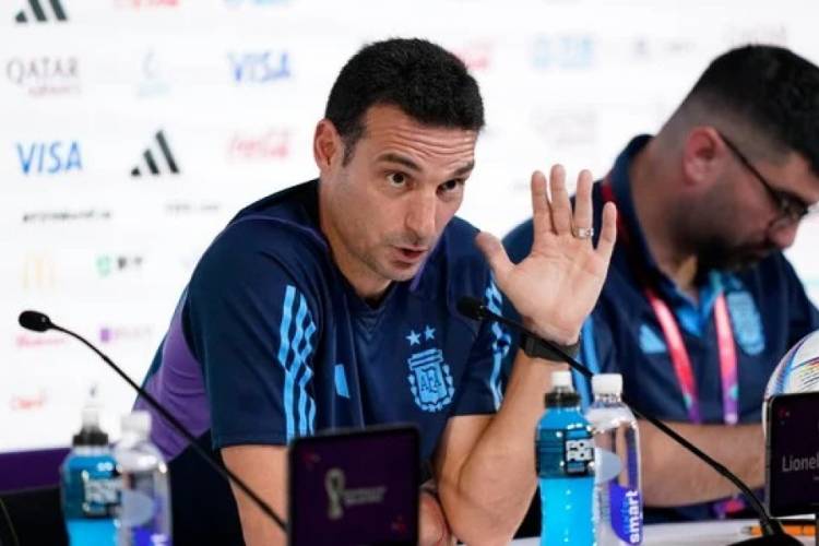 Scaloni y el debut de Argentina en el Mundial: "El equipo está definido y no va a tener sorpresas".