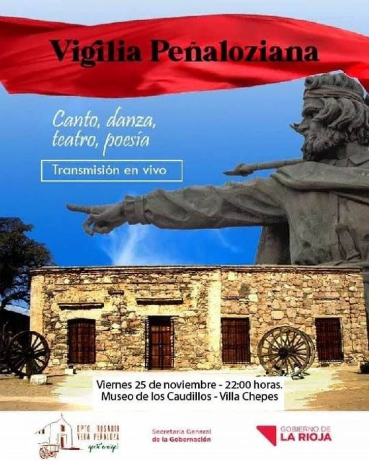 Villa Chepes: Invitación a la Vigilia Peñaloziana.