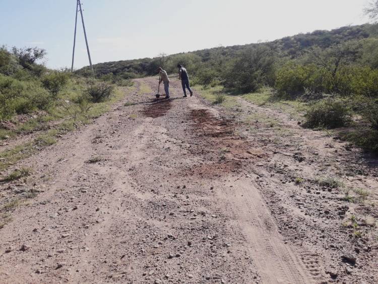 Secretaria Del Interior: Dio comienzo el arreglo de caminos en la zona rural.