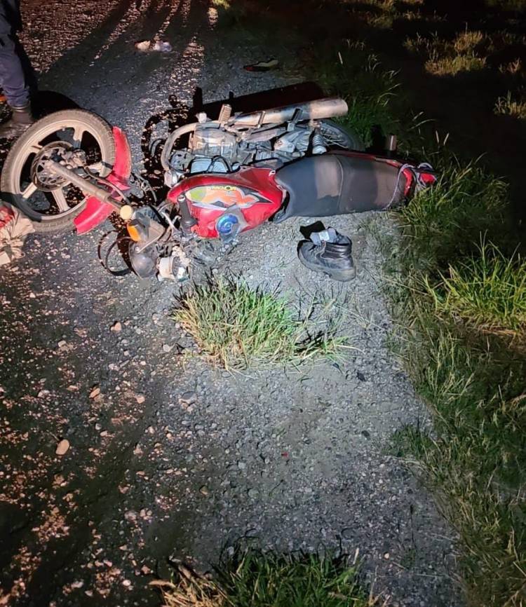 Siniestro fatal: Murió motociclista luego de colisionar contra un colectivo.
