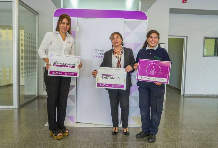 Banco Rioja: Nuevo espacio amigo de lactancia en la sucursal de Chepes.