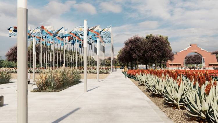 Capital: Armando Molina anunció un nuevo parque llamado "Argentino".