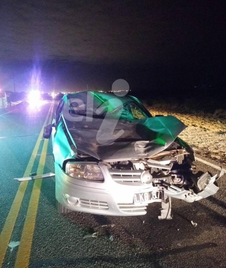Chamical: fuerte accidente entre dos vehículos en ruta nacional 38.