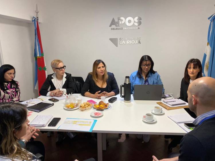 APOS: La titular de la Administración Provincial de Obra Social, Lic. Claudia Ortiz desarrolló una importante agenda de trabajo en Córdoba.