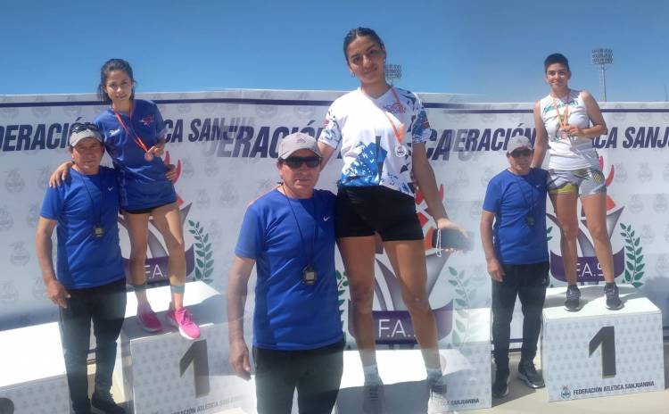 Chepes: atletas locales en lo más alto del podio sanjuanino