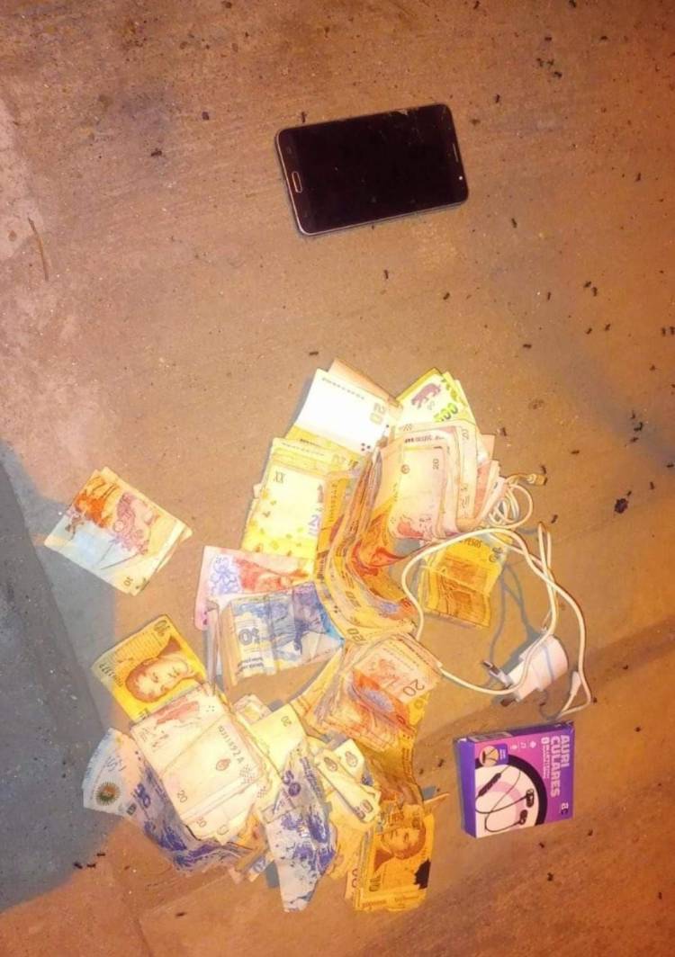 Persecución y detención: robó un celular y dinero en efectivo