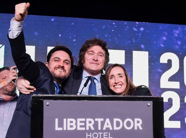 Elecciones noviembre 2023: Javier Milei obtuvo 3.615 votos en Chepes