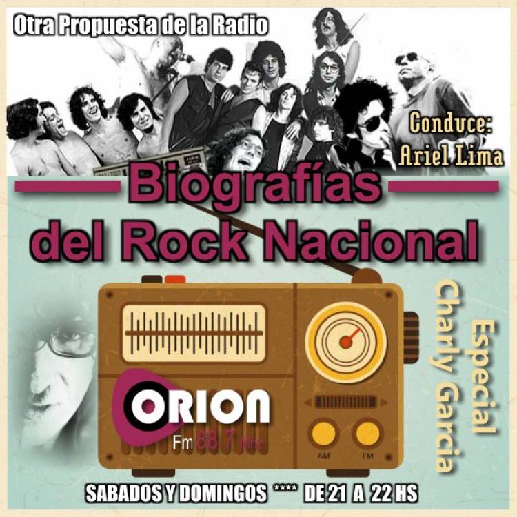 Biografías del Rock Nacional (Charly Garcia) - Por Ariel Lima...