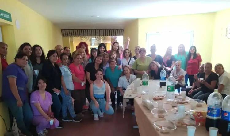 Homenajearon a las mujeres del hospital de Chepes por el Día Internacional de la Mujer