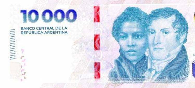 El Banco Central puso en circulación el billete de $10.000