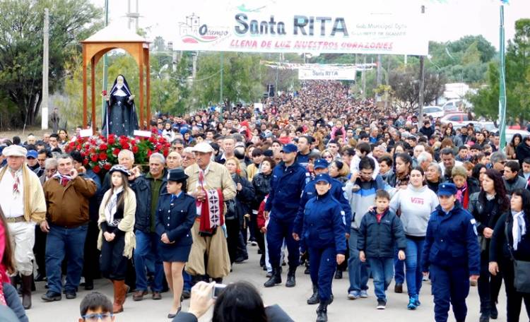 Catuna se prepara para celebrar a su patrona Santa Rita