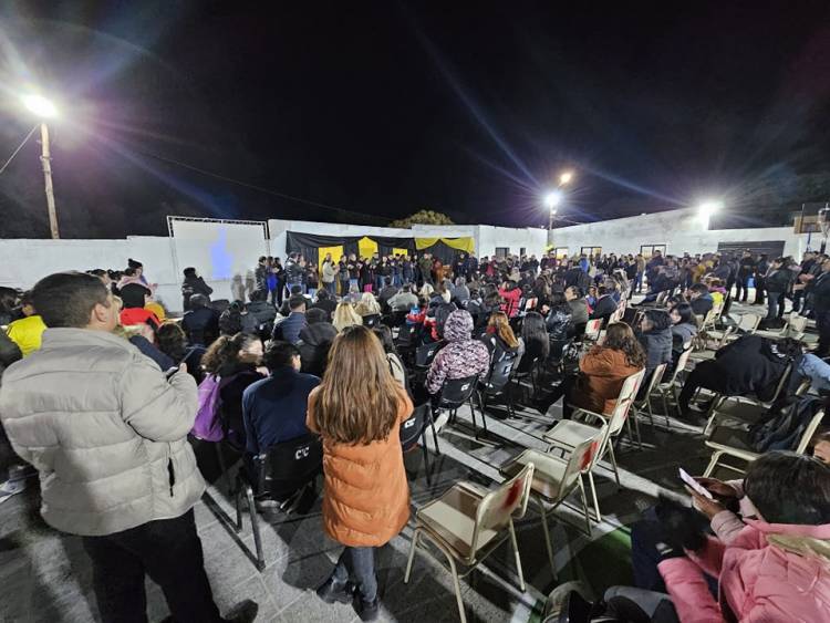 Inauguración de la pista y remodelación de salon en el Club Rieles Argentinos