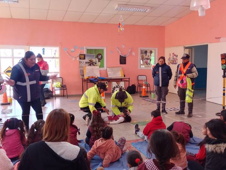 Semana de la Seguridad Vial: cierre de charlas preventivas e informativas en jardines de infantes