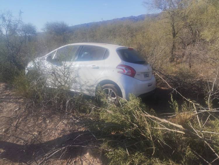 Chepes: Siniestro vial sobre ruta provincial Nº29, con daños materiales