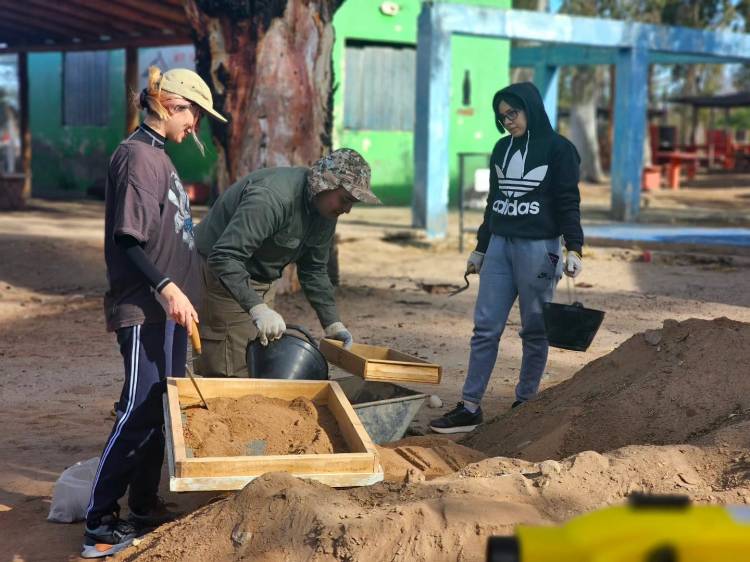 Villa Chepes: actividades de la Escuela de Campo de Arqueología en el balneario municipal