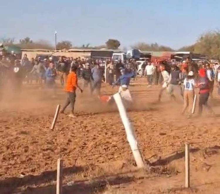 Escándalo en Patquia: Carrera de caballos terminó en batalla campal